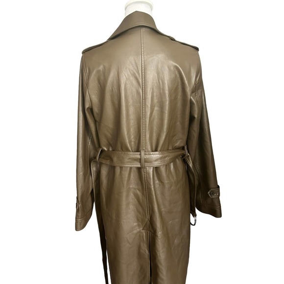 Marissa Webb Olive Trench Coat - Picture 7 of 11